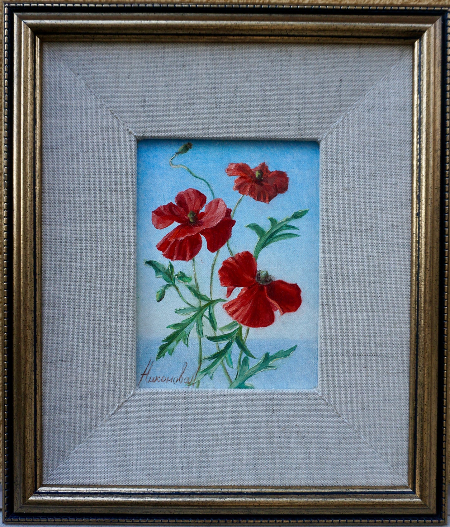 Small Red Poppies