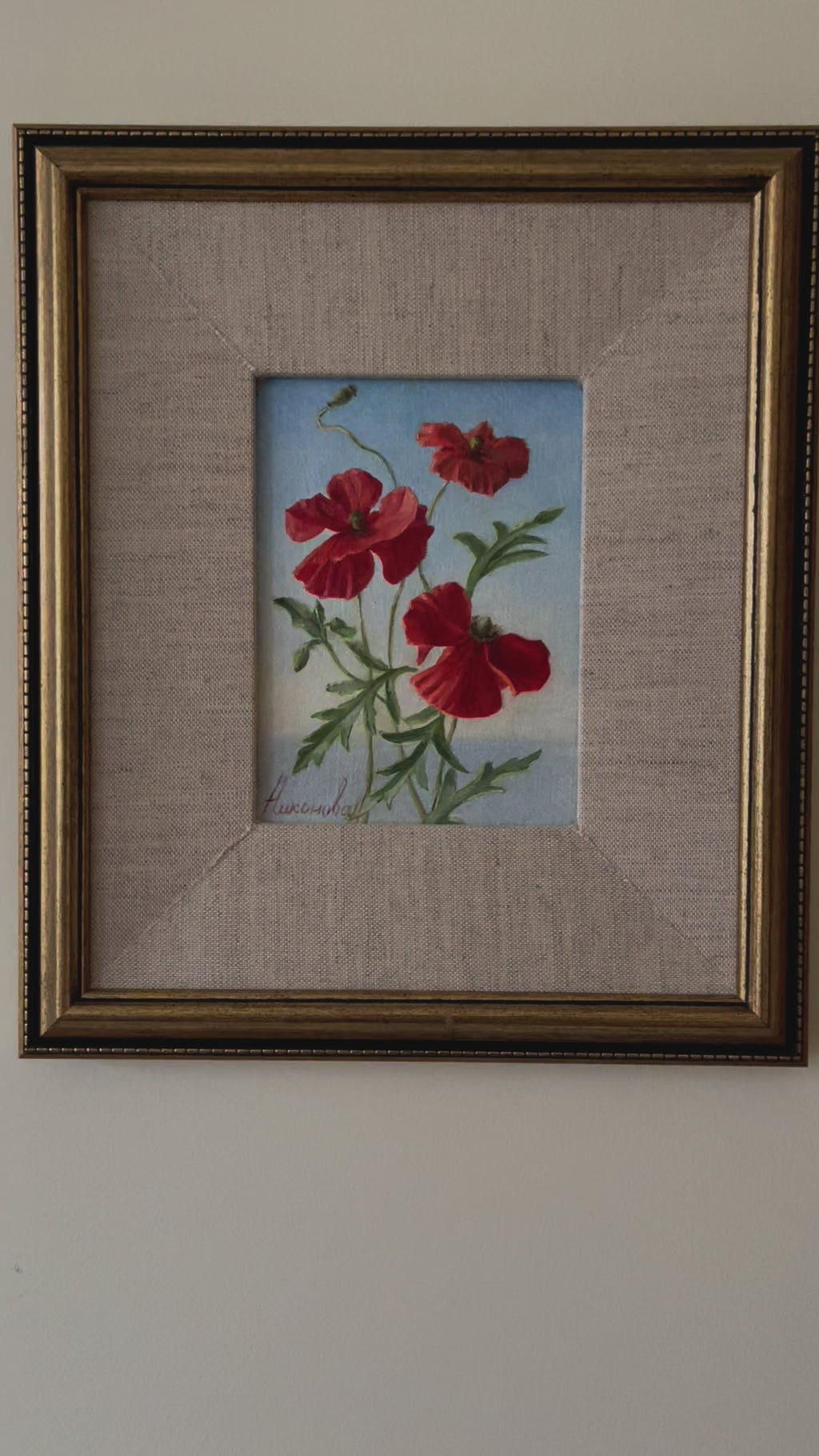 Small Red Poppies