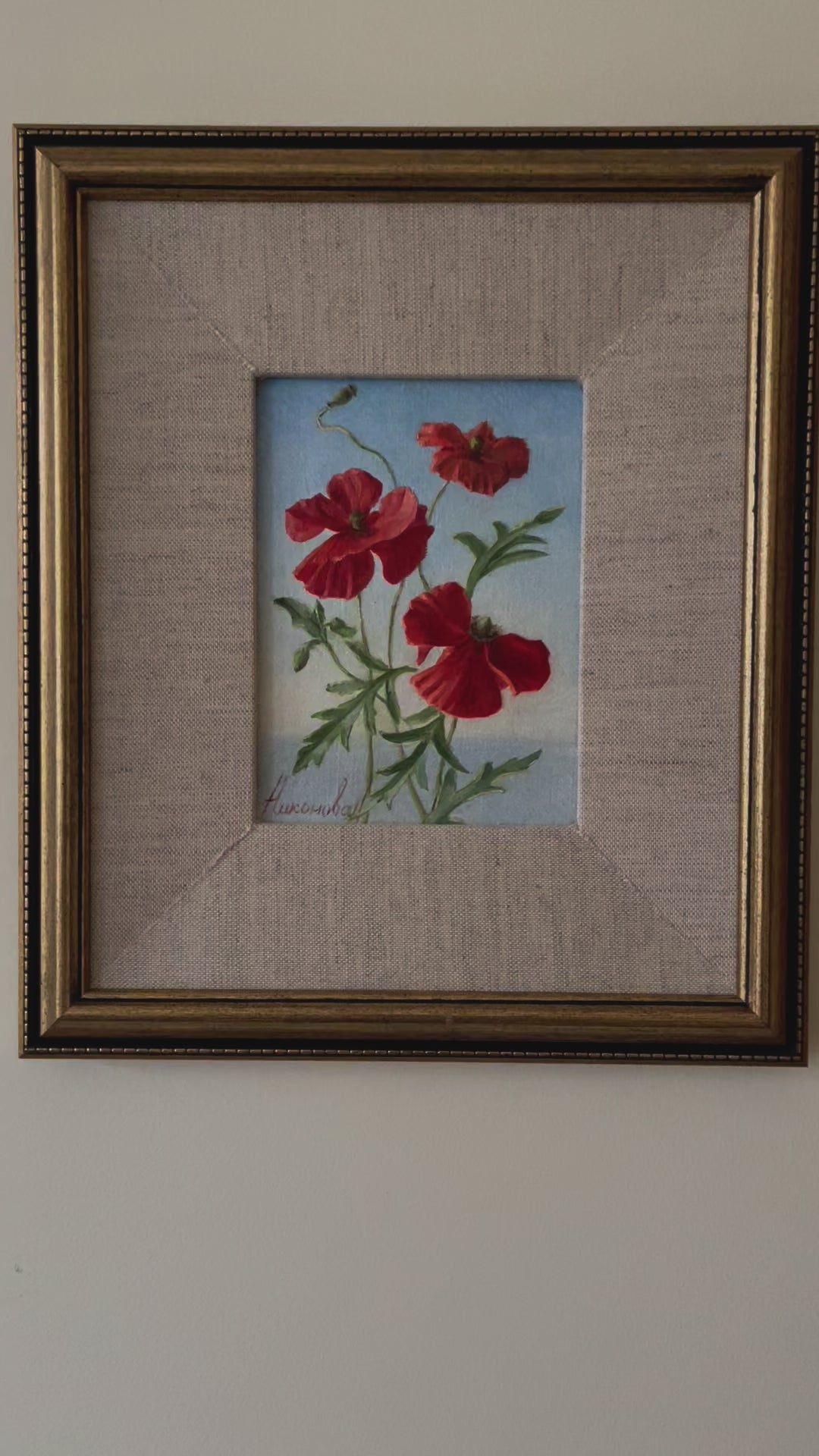 Small Red Poppies