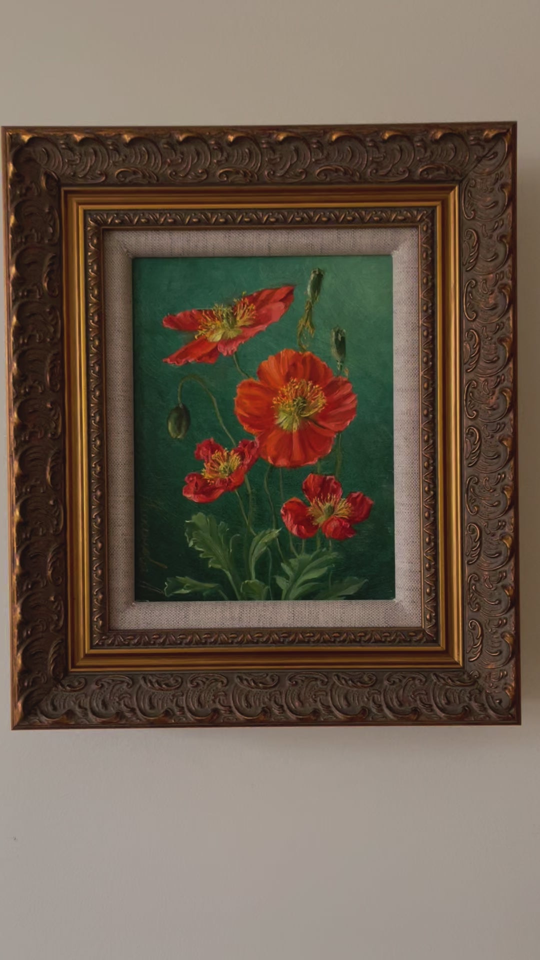 Orange Poppies