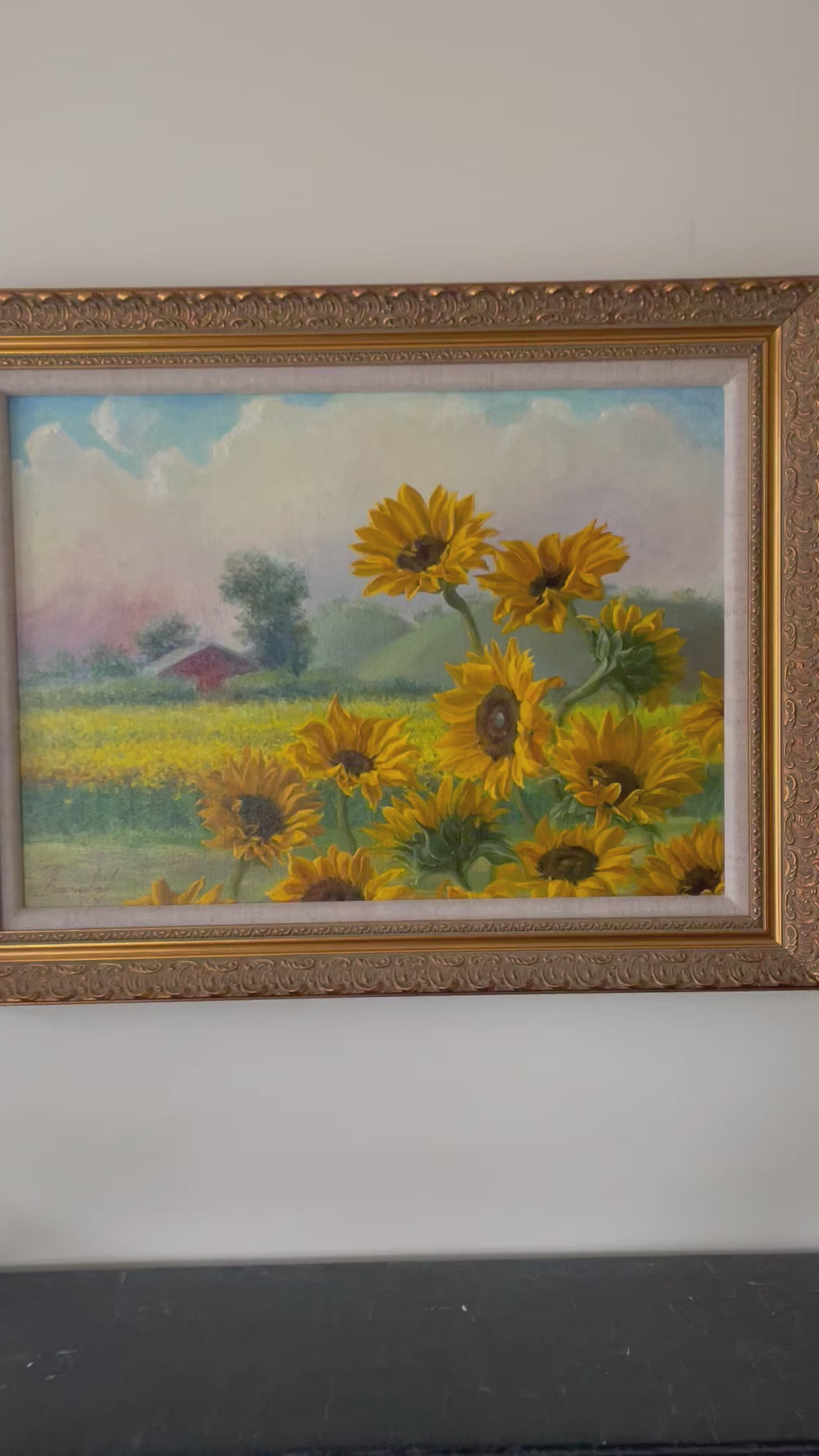 Italian Sunset. Sunflowers